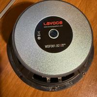 woofer lavoce italiana 20 cm mai usati