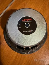 woofer lavoce italiana 20 cm mai usati
