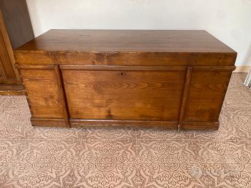 Cassapanca legno massello