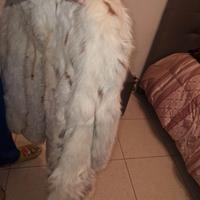 Pelliccia vera volpe argentata