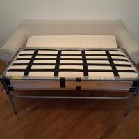 Divano letto matrimoniale con doghe