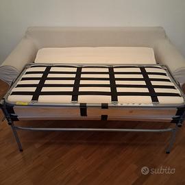 Divano letto matrimoniale con doghe