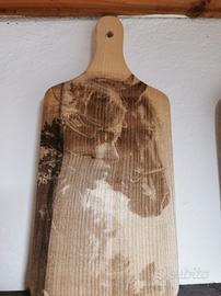 tagliere donna con cavallo