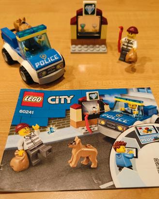LEGO City 60241 Unità Cinofila Polizia completo co