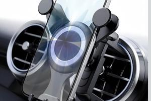 Supporto cellulare per auto bocchette circolari