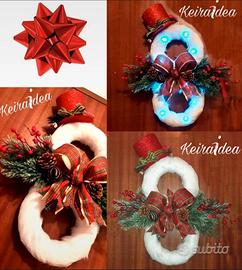 Fuoriporta natalizio Pupazzo di Neve