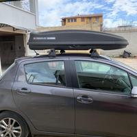 BARRE PORTAPACCHI CON BAULE NORDRIVE BOX 430