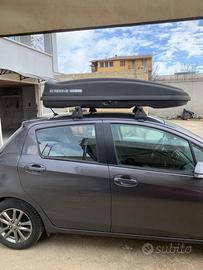 BARRE PORTAPACCHI CON BAULE NORDRIVE BOX 430