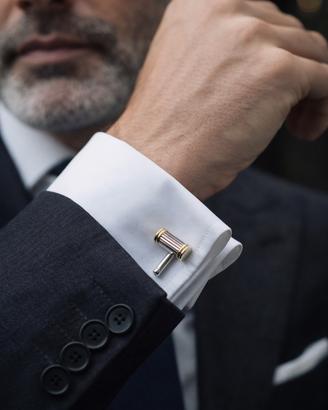 Gemelli barile marchiati vintage anni 60 perfetti