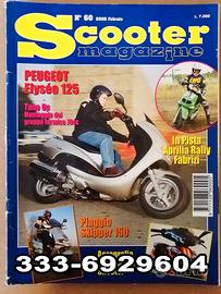RIVISTA SCOOTER MAGAZINE n. 60 FEBBRAIO 2000