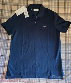 Polo Donna taglio regolare blu notte taglia 40