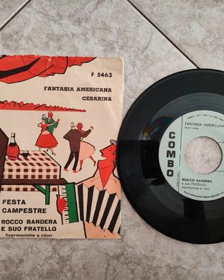 Disco vinile 45 giri funzionante, Rocco Bandera