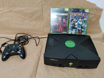Xbox original 1.6 2005 +pad originale+2 giochi