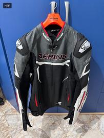 Giacca pelle moto Bering uomo taglia 3XL 