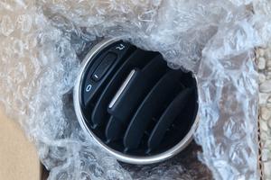 bocchette aria fiat 500 cromate 