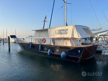 Navetta cruiser Yacht Baglietto Ischia  1962 Legno
