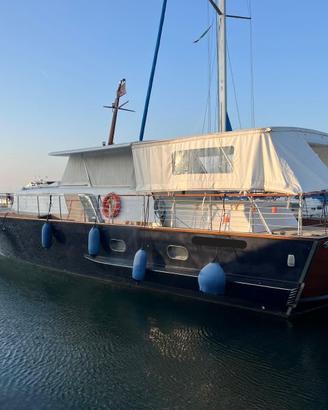 Navetta cruiser Yacht Baglietto Ischia  1962 Legno