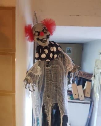 decorazione Halloween  pagliaccio 