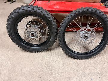 Ruote husqvarna enduro 18 21