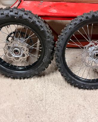 Ruote husqvarna enduro 18 21