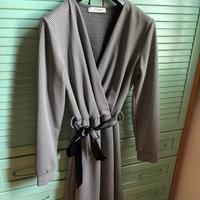 Vestito bianco e nero donna