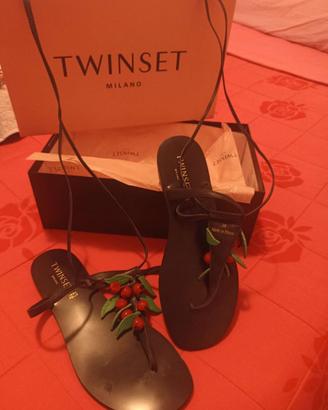 Sandali infradito Twinset – Collezione Ciliegie