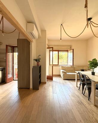 Appartamento ristrutturato con 3 camere e garage