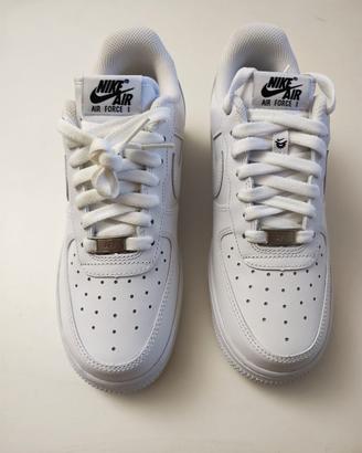 Scarpe Nike Air Force 1 bianche Tg. 37.5
