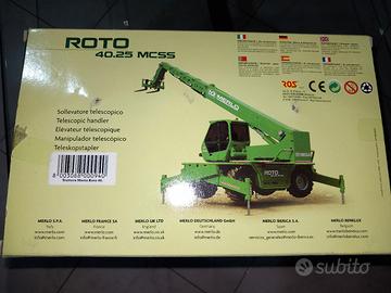 modellino in metallo Merlo roto