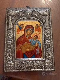 Icona bizantina Vergine degli Angeli