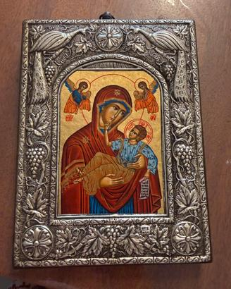 Icona bizantina Vergine degli Angeli