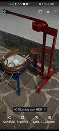 tappatrice sugheri+ vaschetta 3 becchi