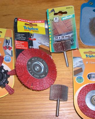 Spazzole abrasive per Makita Dewalt Bosch Hilti