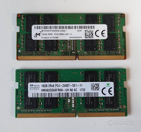 SODimm DDR4 32GB (2x16)