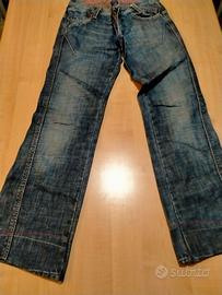 pantaloni jeans a zampa donna mis S marca Freesoul