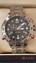 orologio NAUTICA48mm YACHTIMER NST acciaio 