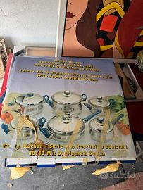 Batteria da cucina INOX 18/10 — 12 pezzi