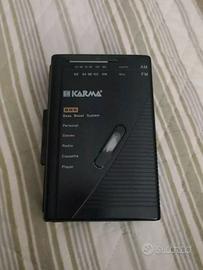 ✳️ Walkman Karma Vintage Player Cassette e radio