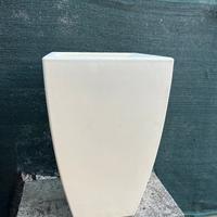 Vaso plastica bianco