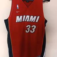 Maglia Nike Miami Heat Alonzo Mourning Taglia L