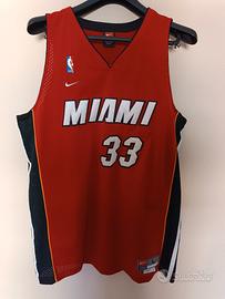 Maglia Nike Miami Heat Alonzo Mourning Taglia L