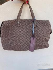 Borsa intrecciata a mano Falorni