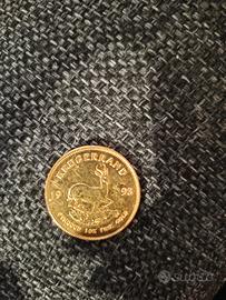 moneta d'oro da 1 oncia south africa krugerrand (a