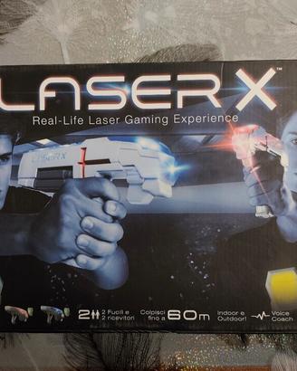LaserX, laser gaming experiences. Giochi Preziosi