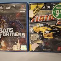 Ps2 Trasformers e Flatout 2