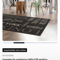 Tappeto 160 x 220 leroy merlin