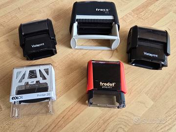 n.5 Timbri Autoinchiostranti Perfetti