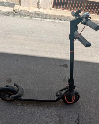 monopattino elettrico ninebot con indicatori 