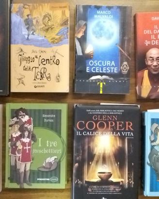 Libri vari narrativa scolastici e non