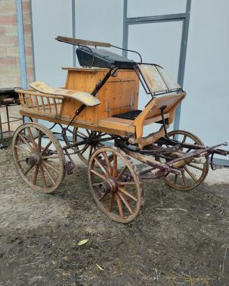 Carrozza antica per cavalli 
